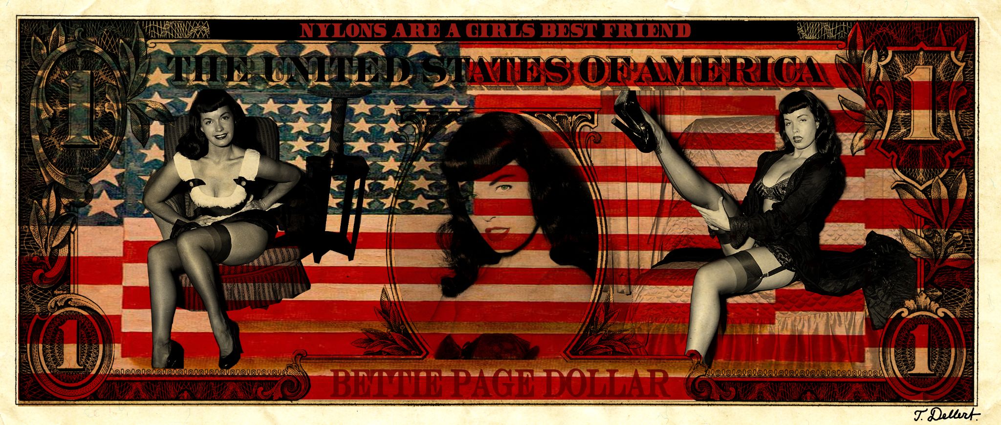 ONE BETTIE PAGE DOLLAR 